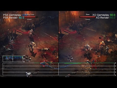 Diablo 3: PS4 vs Xbox One Frame-Rate Test - First Look