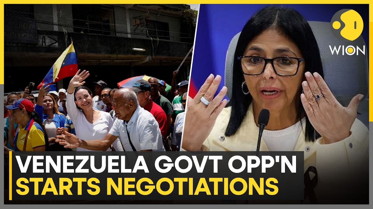 Venezuela Opposition Talks Begin Without Nobel Laureate Machado | WION Newspoint