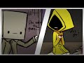 Anyone Here Little Nightmares Meme Comic Animation Mono X Six Blood Warning