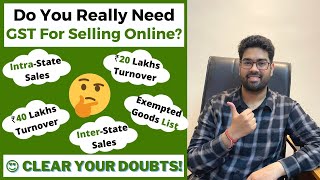 Is GST Number Required for Online Product Selling Business? RESOLVED 😍