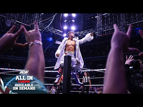 Elevate! Will Ospreay's Entrance at Wembley Stadium! | AEW All In London 8/27/23