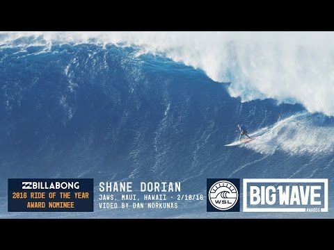 Shane Dorian at Jaws 2 - 2016 Billabong Ride of the Year Award Nominee - WSL Big Wave Awards