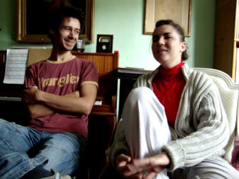 Benoit Gautier et Mathilde en Juillet enregistrent Break A Leg (interview, septembre 2009)