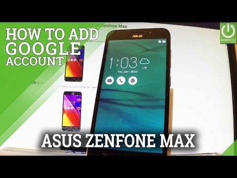 Google Account in ASUS Zenfone Max - Sign In Google Account