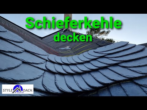 Schieferdach Dresden - Schieferkehle decken