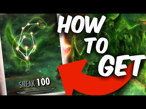 HOW TO LEVEL UP SNEAK IN Skyrim Anniversary Edition 2022 (VERY FAST)