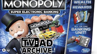 Monopoly Super Electronic Banking Board Game commercial (Hasbro) 2020
