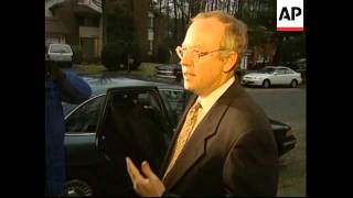 USA: CENTRE OF WHITE HOUSE SEX SCANDAL MONICA LEWINSKY LATEST