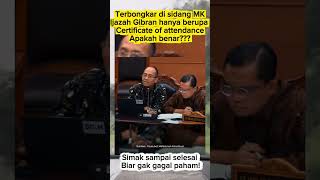 Download lagu Part 1 Terbongkar di sidang MK, Ijazah Gibran hanya berupa Certificate of attendance.Apakah benar??? mp3 Download lagu Part 1 Terbongkar di sidang MK, Ijazah Gibran hanya berupa Certificate of attendance.Apakah benar??? mp3