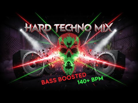 Hard Techno Mix 2025 🔥 Solid Bass Boosted EDM | 140 BPM Underground Club Sound | Live DJ Set