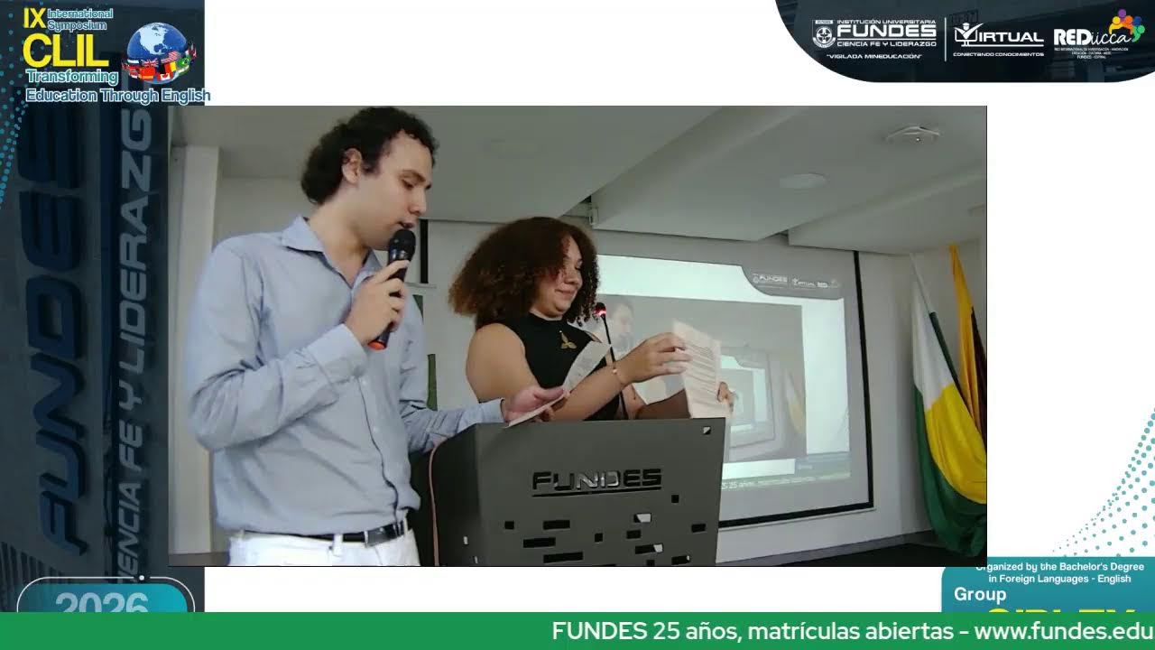 🎓🌍 ¡Sigue la conversación global en el IX Simposio Internacional CLIL!