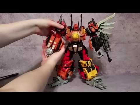 MMC Mastermind Creations Feral Rex / Predaking Combine Mode Transformation - Transformers Review