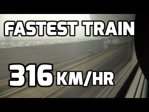 Top Speed - Europe's fastest train goes BOOM BOOM!