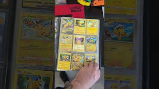 my Pikachu binder! #pokemon #pokemoncards #pikachu