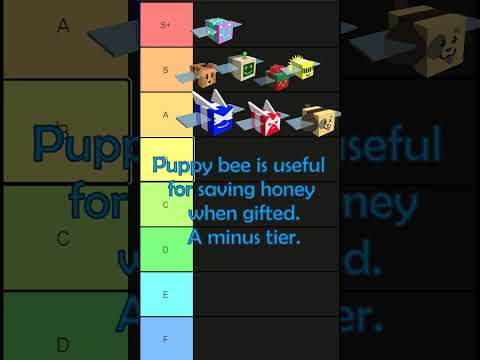 Best Event bees - tier list #beeswarmsimulator #roblox