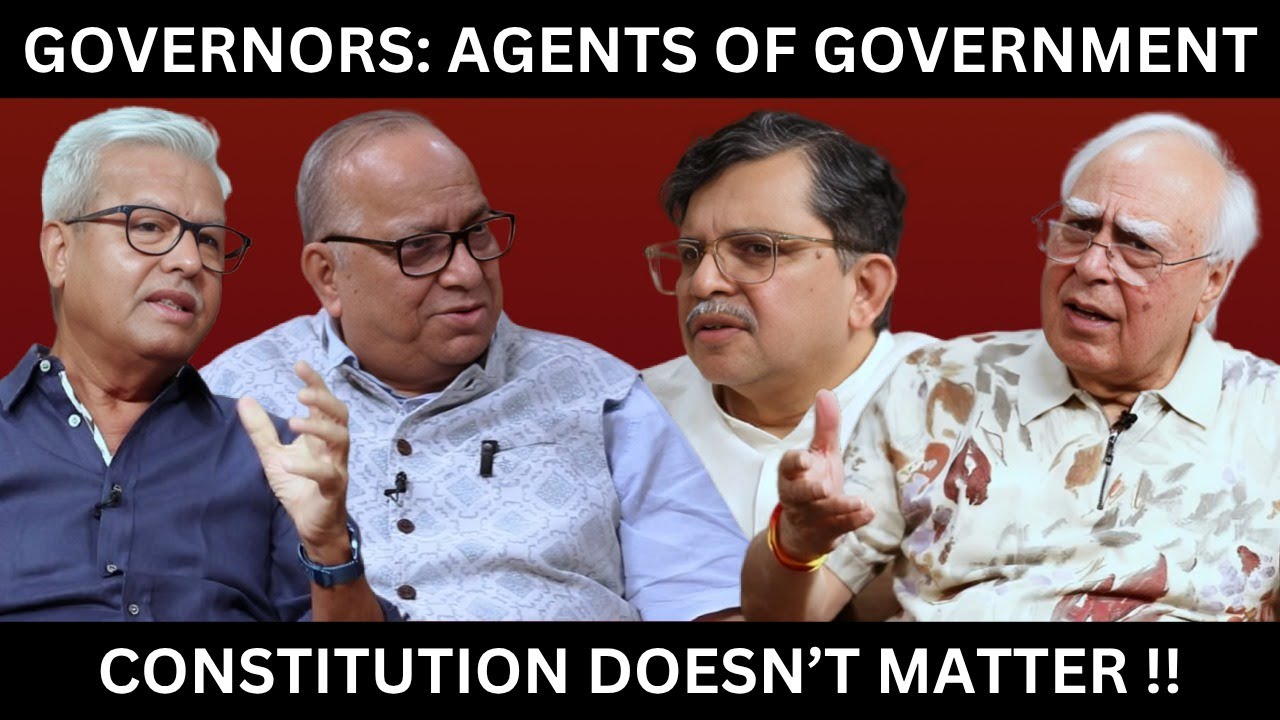 Governors: Agents of Government Constitution doesn’t matter !!