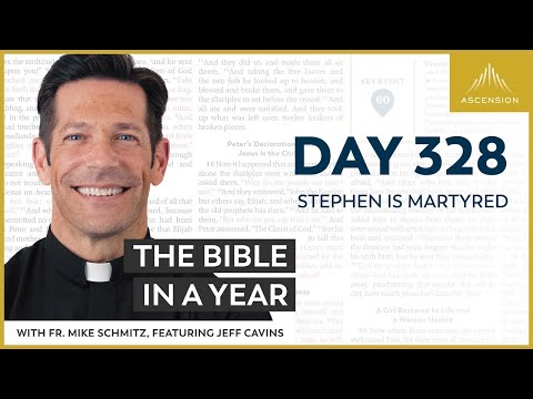 Day 328: Stephen Is Martyred — The Bible in a Year (with Fr. Mike Schmitz)