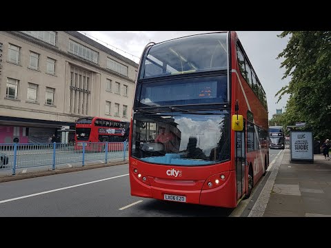 *SHIFTING BEAST* Go Ahead South West' Dennis Trident ADL Enviro400, 462 (LX06 EZO) - Service 24