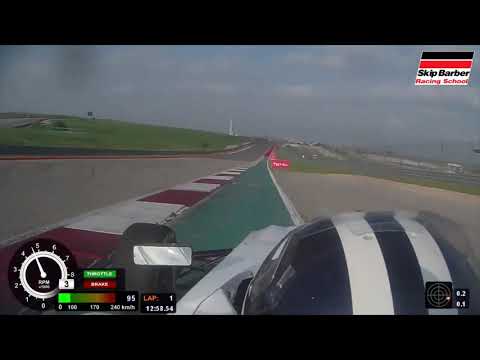 Skip Barber F4-COTA-Qualifying One-Pole Lap-2:20.851