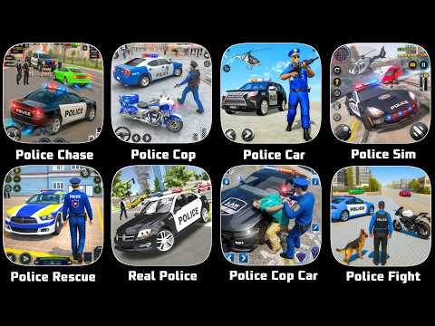 Real Police Car Chase Simulator,Police Chase Driving,Police Cop Simulator,Police Cop Car Driving
