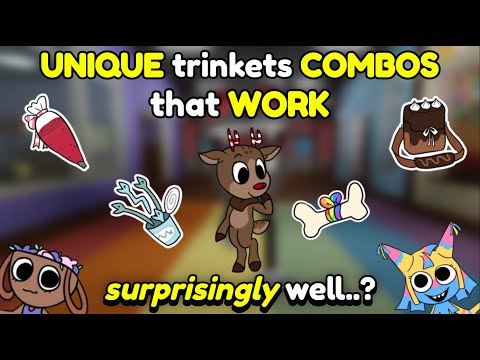 🛠️ UNIQUE trinket combos that SURPRISINGLY work well in dandy's world...