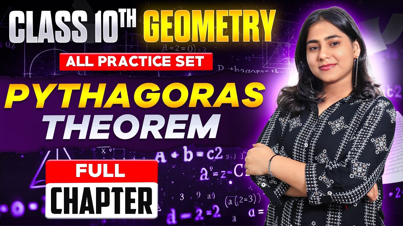 PYTHAGORAS THEOREM FULL CHAPTER🔥 || ALL PRACTICE SET || CLASS 10TH SSC || MAHARAHSTRA BOARD