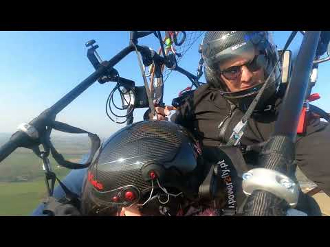 paramotor flight with my 5 year old daughter