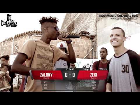 Colisão Hip Hop #099 - Zalony x Zeki | 1a. Fase