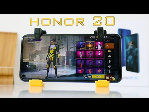 Honor 20 PUBG Fortnite Asphalt 9 Gaming Test