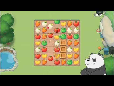 We Bare Bears Match3 Repairs [ Level 1 ] No Boosters