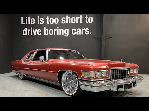 (Sold) 1976 Cadillac Coupe DeVille $26,995