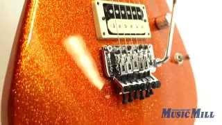 Video thumbnail for Manchester Music Mill - Charvel Pro Mod Super Stock SD1 FR, Maple Fingerboard Sunset Orange Flake by Manchester Music Mill