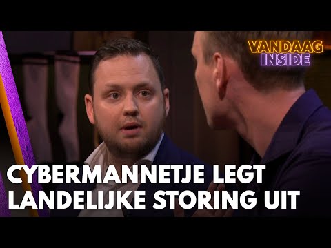 Cybermannetje geeft uitleg over landelijke storing: dit was er aan de hand | VANDAAG INSIDE