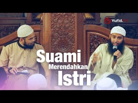 <p>Konsultasi Syariah: Suami Merendahkah Istri - Ustadz Dr. Syafiq Riza Basalamah, M.A.</p>
<p>Suami sangat suka merendahkan istrinya, apalagi ketika sedang marah. Bagimanakah sikap seorang istri menghadapi suami yang seperti itu?</p>
<p>Simak jawabannya dalam video Konsultasi Syariah: Suami Merendahkah Istri - Ustadz Syafiq Reza Basalamah</p>
<p>* Selengkapnya Pengajian Islam: Aku Akan Berubah - Ustadz Dr. Syafiq Basalamah : goo.gl/X9AwGY</p>
<p>Yufid.TV official website: yufid.tv</p>
<p>YUK DUKUNG YUFID.TV!<br />
Yuk dukung dengan belanja di Yufid Store<br />
yufidstore.com</p>
<p>Konsultasi Syariah: Suami Merendahkah Istri - Ustadz Dr. Syafiq Riza Basalamah, M.A.</p>
<p>Suami sangat suka merendahkan istrinya, apalagi ketika sedang marah. Bagimanakah sikap seorang istri menghadapi suami yang seperti itu?</p>
<p>Simak jawabannya dalam video Konsultasi Syariah: Suami Merendahkah Istri - Ustadz Syafiq Reza Basalamah</p>
<p>* Selengkapnya Pengajian Islam: Aku Akan Berubah - Ustadz Dr. Syafiq Basalamah : goo.gl/X9AwGY</p>
<p>Yufid.TV official website: yufid.tv</p>
<p>YUK DUKUNG YUFID.TV!<br />
Yuk dukung dengan belanja di Yufid Store<br />
yufidstore.com</p>