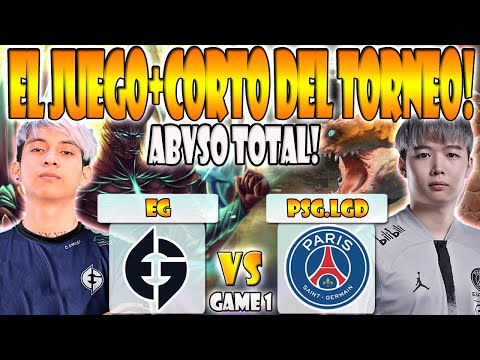 EG VS PSG.LGD BO3[GAME 1] PAKAZS, WISPER, MATTHEW VS NOTHINGTOSAY - DREAMLEAGUE SEASON 20 - DOTA 2