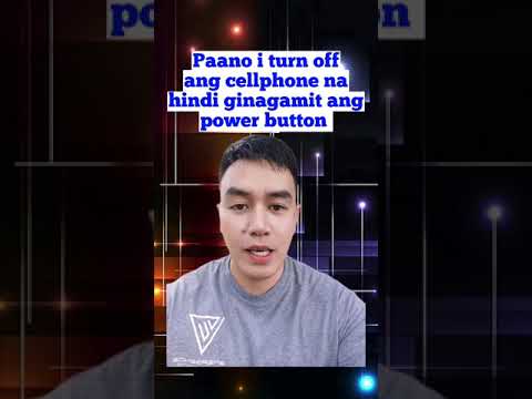 Paano i turn off ang cellphone na hindi ginagamit ang power button #cellphonetutorials #tutorial