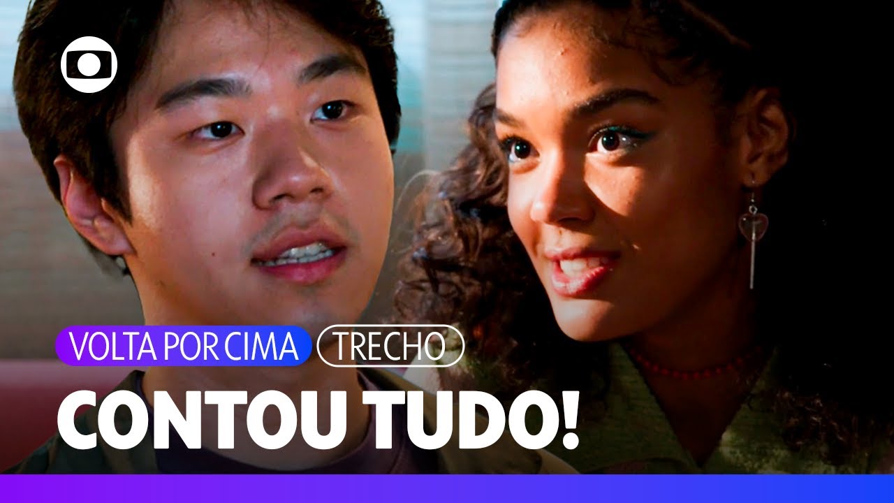 Jin assume para Tati que é Jin Kwon e ela desmaia! | Volta Por Cima | TV Globo