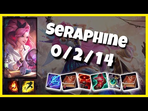 Seraphine Challenger Gameplay S11 Replay 11.1 Support (0/2/14) - KOREAN