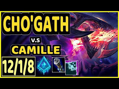 ALLORIM (CHO'GATH) vs CAMILLE - 12/1/8 KDA TOP CHALLENGER GAMEPLAY - NA