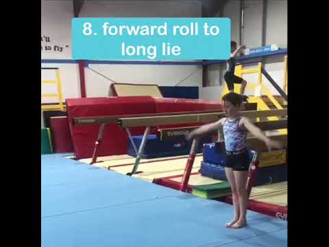 DP Gymnastics - Christmas Routine - Level 4 Girls