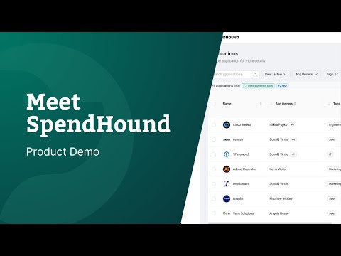 Meet SpendHound: Product Demo