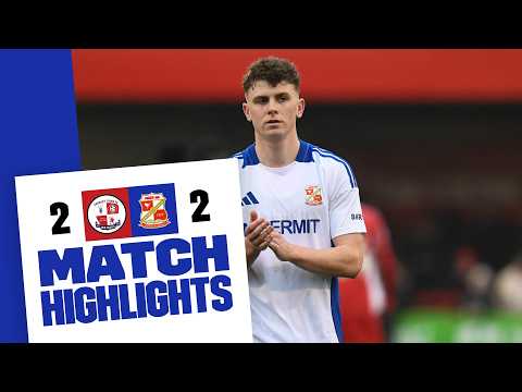 FC Crawley Town 2-2 FC Swindon Town 