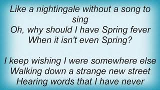 Andy Williams - It Might As Well Be Spring Lyrics