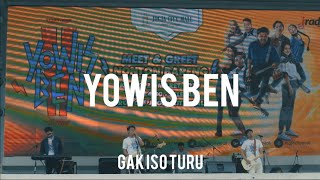 Download lagu YOWIS BEN - Gak Iso Turu, live (JCM) mp3
