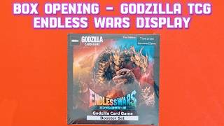 Box opening: Godzilla Card Game 04 - Endless Wars booster display