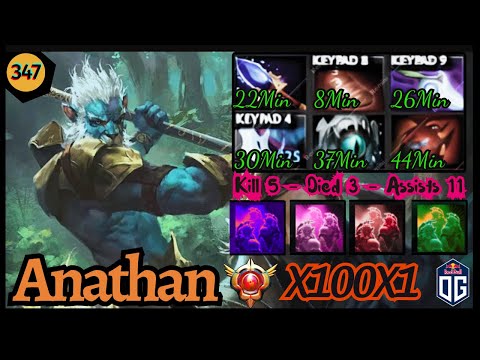 Phantom Lancer x100x1 vs Sven Full 6 Slot Items Who Win ? | Dota 2 Pro GamePlay | Ana Stream Moment