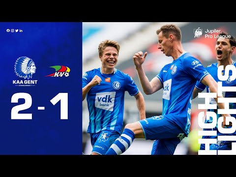 🎬 KAA Gent 🆚 KV Oostende: 2 - 1 (Europe Play-Offs MD 3⎢20-21)