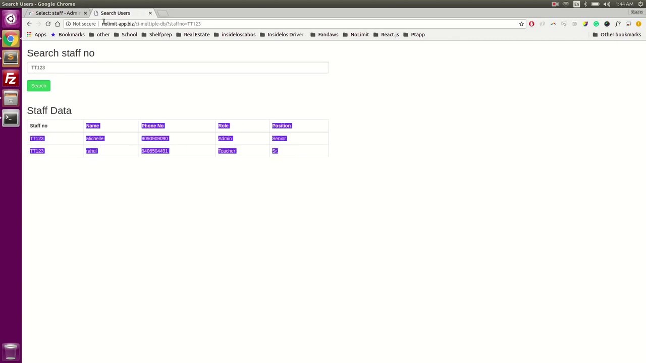 codeigniter multiple db connections on Vimeo