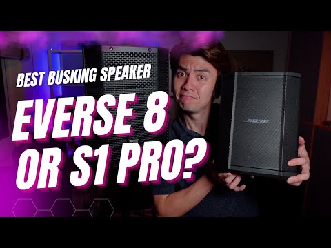 The best busking speaker: Electro-Voice Everse 8 or Bose S1 Pro?