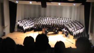 2009 GA All-State Chorus Senior Men's Ensemble - Benedictus (Flowers Over the Graves of War)